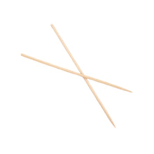 Camping Wooden Color Bamboo BBQ Skewers – 20cm Barbecue Shish Kabob Sticks for Fruit, Meat, Party & More (Pack of Skewers) - Goyaldeal.com