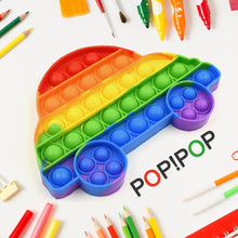 Fidget Toy Push  Bubble Fidget Sensory Toy for Kids and Adults Fidget per Stress Reliever Sensory Fidget pers (Butterfly & Car Shape / 1 Pc) - Goyaldeal.com