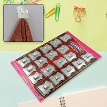 18-Piece Stainless Steel Wall Hooks: Organize Your Home Effortlessly - Goyaldeal.com