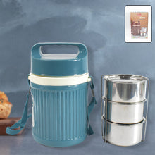 Stackable Insulated Tiffin with Handle (1 Pc): Leakproof, Hot Food Container - Goyaldeal.com