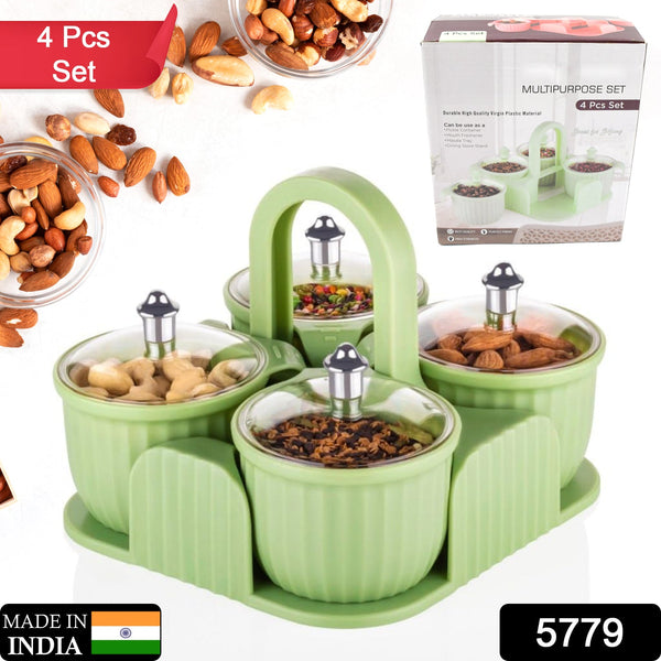 Multipurpose Plastic Storage Container Set: Kitchen Jars, Spices, Cookies - Goyaldeal.com