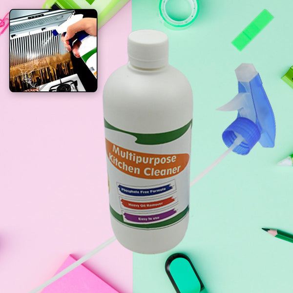 Kitchen Cleaner Spray for Oil & Grease on Stoves (Approx 500ml, Non-toxic) - Goyaldeal.com