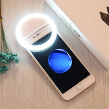 Selfie Flash Ring Light with 3 Level of Brightness,Selfie Ring Light used for applying bright shade over face during taking selfies and making videos for Photography Video Calling for Smart Phones Tablet (1 Pc) - Goyaldeal.com