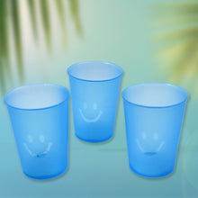 Reusable Plastic Drinking Tumblers - 4-Piece Transparent Water Cup Set for Kitchen & Dining - Goyaldeal.com