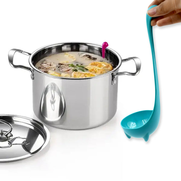 Multifunctional Colander Spoon: Soup Strainer, Long Handle, Kitchen Tool - Goyaldeal.com