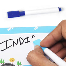 Cartoon Metal Compass Box for Kids with Stationery (6 Pc Set) - Goyaldeal.com