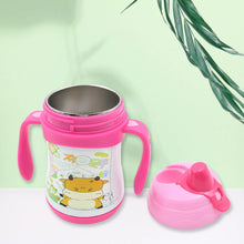 Vacuum Stainless Steel Water Bottle With Carry Handle & Straw Fridge Water Bottle Double Wall, Leak Proof, Rust Proof, Cold & Hot | Leak Proof | Office Bottle | Gym | Home | Kitchen | Hiking | Trekking | Travel Bottle (280 ML) - Goyaldeal.com