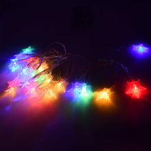 28 LED / Star 3.9 Meter Star Shape Led Light Battery Operated with Flashing Modes for Home Decoration, Kids Room, Waterproof Diwali & Wedding LED Christmas Light Indoor and Outdoor Light ,Festival Decoration (Multicolor Battery Not Included 3.9Mtr) - Goyaldeal.com