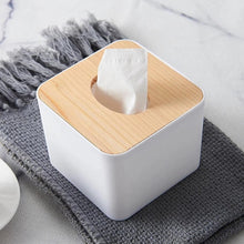 Tissue Box Desktop Stand Bamboo Tissue Cover Box Rectangular Paper Towel Holder Removable Tissue Dispenser for Bathroom Vanity Countertop Bedroom Car Holder Paper Towels Dispenser (1 Pc ) - Goyaldeal.com