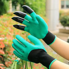 Heavy Duty Garden Gloves with Claws (Washable): 1 Pair (Mix Color) - Goyaldeal.com