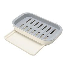 Bathroom Soap Holder, Soap Dish Container, Soap Case for Water Draining, Soap Holder Tray with Adhesive Sticker ,Sabudani - Goyaldeal.com
