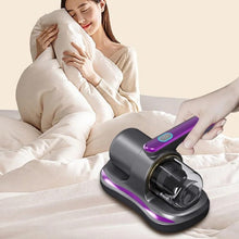 Powerful Suction Portable Handheld Vacuum Cleaner - Low Noise Vacuum Cleaner for Bed - Cordless Vacuum Cleaner for Car Seat Crevices Pillows, Mattresses, Sofas Wireless Anti Dust and Mite Cleaner - Goyaldeal.com