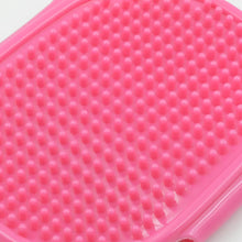 Dog Bath Brush Dog Grooming Brush, Pet Shampoo Bath Brush Soothing Massage Rubber Comb with Adjustable Ring Handle for Long Short Haired Dogs (1 Pc) - Goyaldeal.com