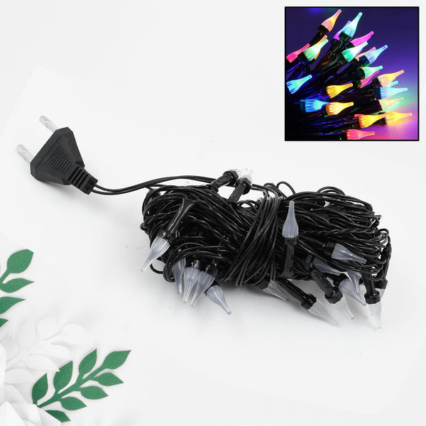 9Mtr LED Flower String Lights – Multi-Color Festival, Home Decor (36 LEDs, 1.4MM) - Goyaldeal.com
