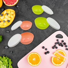 Multipurpose Small Round Plastic Bowl / Katori With Lid, Microwave Safe Reusable Lightweight Bowl, Dishwasher Safe Chutney Bowl (4 Pcs Set) - Goyaldeal.com