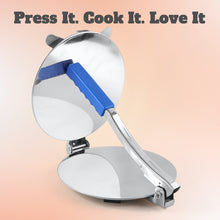 PURI PRESS MAKER - STAINLESS STEEL PURI MAKER PRESS MACHINE - ROTI CHAPATI PRESSER FOR HOME -KHAKHRA- PURI MAKER PRESS MACHINE WITH HANDLE, MANUAL PURI MAKER (MEDIUM) - Goyaldeal.com