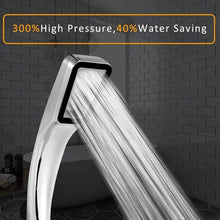 High Pressure Shower Head,Wenini 300 Holes Handheld Showerhead Powerful Boosting Spray Bath Water Saving For Bathroom (1 Pc) - Goyaldeal.com