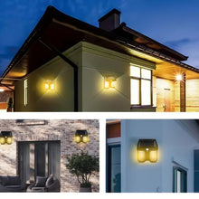 Outdoor Solar Wall Lamp Outdoor Waterproof High Quality Lamp Induction Garden Lamp Garden Villa Night Lamp Double Lamp Light (1 Pc) - Goyaldeal.com