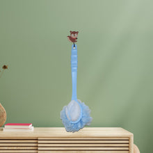 Long Handle Shower Puff Pouf Sponge Exfoliating Mesh Brush Scrubber,Bath Loofah Bath Scrubber for Body Shower Loofah Brushes, Body Bath Brush for Women and Men, Bathroom Shower Accessories (Mix 1 Pc) - Goyaldeal.com