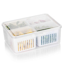 Fridge Storage Box – Freezer & Kitchen Organizer for Vegetables & Food (1 Pc)
