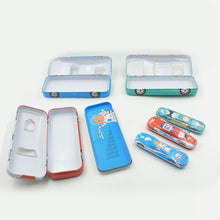 Car-Shaped Metal Compass Box (1 Pc): Pencil Case for Kids, Stationery - Goyaldeal.com