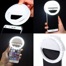 Selfie Flash Ring Light with 3 Level of Brightness,Selfie Ring Light used for applying bright shade over face during taking selfies and making videos for Photography Video Calling for Smart Phones Tablet (1 Pc) - Goyaldeal.com