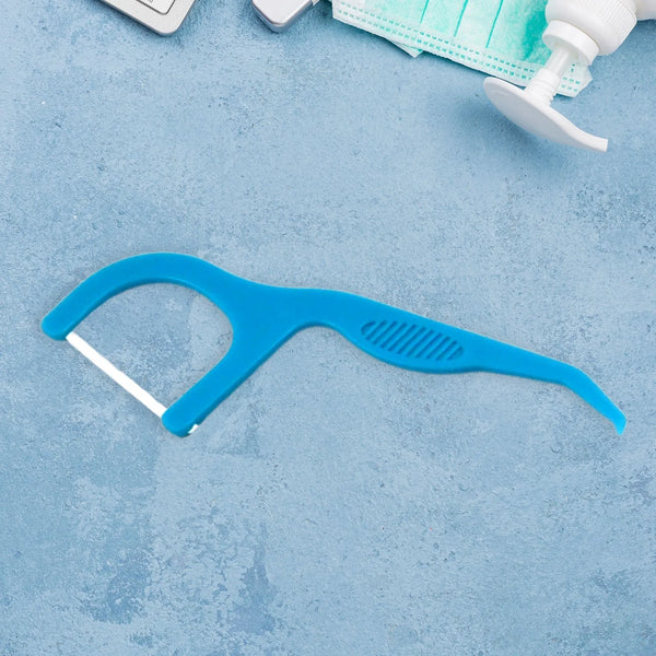2 In 1 Tooth Picks Flosses, Portable Toothpicks, Resealable Oral Care Dental Flosser, Easy Storage Dental Pick for Fresh Breath and Healthy (30 Pcs Set) (Mix Color) - Goyaldeal.com