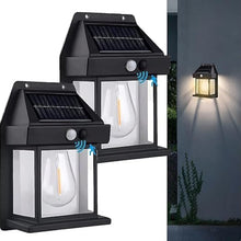 Solar Wall Lamp – Wireless Outdoor Light with Motion Sensor & 3 Modes - Goyaldeal.com