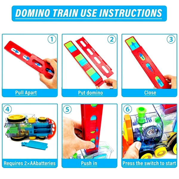 Transparent Funny Train Engine Block Set – 60-Piece Music & Lights (Batteries Not Included) - Goyaldeal.com