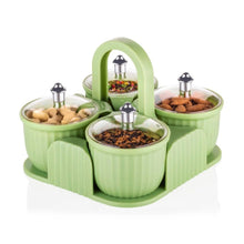 Multipurpose Plastic Storage Container Set: Kitchen Jars, Spices, Cookies - Goyaldeal.com