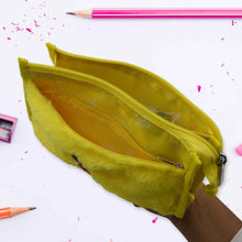 Smart Double Pocket Zipper Pouch – Multipurpose, Washable Stationery Organizer for School & Travel (2-Pocket)