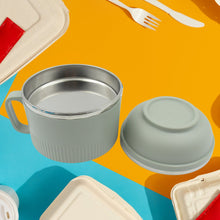 Vacuum Food Flask, Insulation Large Capacity Double Layer Structure Non Slip Labor Saving and Safe Stainless Steel Inner Tank Lunch Box/  Noodle Bowl for Camping Picnic for School Office Outdoor (1 Pc) - Goyaldeal.com