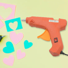 Professional 60 Watt Hot Melt Glue Gun with 5 Glue Sticks & On/Off Switch - Goyaldeal.com