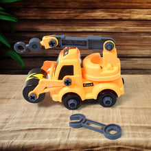 Engineering Vehicles Nut Assembly Toy – DIY Vehicle Model Set for Kids, Simulation Car Construction Toy (2 Pc Set) - Goyaldeal.com
