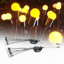 Solar Firefly Lights for Garden Decor (2 Pc, 12 LED Warm) - Goyaldeal.com
