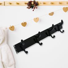 Extra Long 4-Hook Wall Coat Hanger with Eco Adhesive - Goyaldeal.com