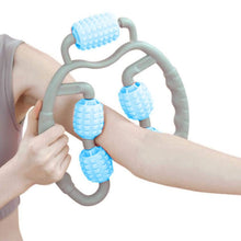 Muscle Massage Roller for Leg Soreness & Relaxation (5 Wheels, 1 Pc) - Goyaldeal.com