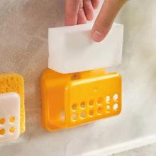 Self-Adhesive Sponge and Soap Holder | No-Drill Sink Organizer & Multipurpose Kitchen Caddy - Goyaldeal.com