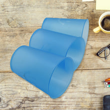 Reusable Plastic Drinking Tumblers - 4-Piece Transparent Water Cup Set for Kitchen & Dining - Goyaldeal.com