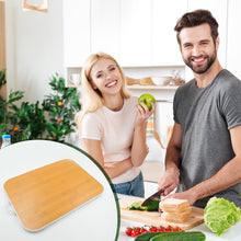 Wooden Chopping Board Big Size Kitchen Chopping Board Household Cutting Board Knife Board Vegetable Cutting and Fruit Multi-purpose Steel Vs Wooden Sticky Board Cutting board For Kitchen Use - Goyaldeal.com