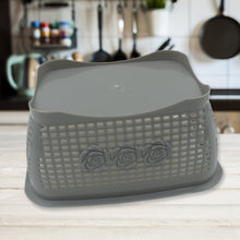Multipurposes Plastic Basket, Organizer for Kitchen, Countertop, Cabinet, Bathroom with Lid, Plastic Storage Basket For Store Fruits, Vegetables, Magazines, Cosmetics, Stationary (1 Pc / Mix Color ) - Goyaldeal.com