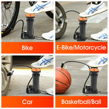 Portable Mini Foot Pump for Bicycle, Bike, and Car - Goyaldeal.com