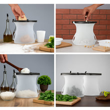 Eco-Friendly Food Storage: Reusable Silicone Bags (3-Pack) - Leakproof & Safe - Goyaldeal.com