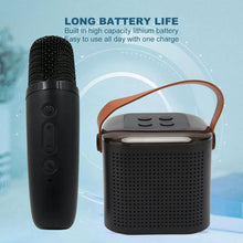 Wireless Speaker Microphone Set, RGB Light Support Memory Card PortableKaraoke Machine Perfect  for Travel TV - Goyaldeal.com