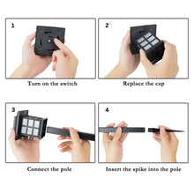 Big Solar Outdoor Lights, 6 Pack Waterproof Solar Pathway Lights, 10 Hrs Long-Lasting LED Landscape Lighting Solar Garden Lights, Solar Lights for Walkway Path Driveway Patio Yard & Lawn (6 Pc Set) - Goyaldeal.com