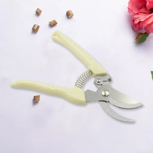 Stainless Steel Pruning Shears with Sharp Blades and Comfortable handle - Durable Hand Pruner for Comfortable and Easy Cutting, Heavy Duty Gardening Cutter Tool Plant Cutter for Home Garden | Wood Bran (1 Pc) - Goyaldeal.com