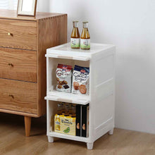 Multipurpose Storage Cabinet, Storage Solutions plastic drawers || Multi Layer Wardrobe Storage Drawers || Foldable Multipurpose Drawer Units For Kitchen, Bathroom, Bedroom, Cloth (2 Layer)