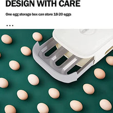 Egg Storage Box Plastic Egg Drawer Fridge Egg Organizer Egg Keeper Refrigerator Egg Drawer Plastic Egg Carton Covered Egg Holder Pantry Egg Bin Household Egg Tray (1 Pc) - Goyaldeal.com