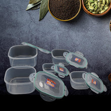 Kitchen Storage Containers Set – Fridge Storage, Plastic Organizer, Snap-Seal Lunch Box (5 Pcs Set) - Goyaldeal.com