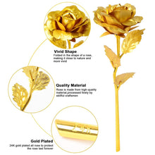 Luxury Decorative Gold Plated Artificial Golden Rose with Premium Box - Goyaldeal.com